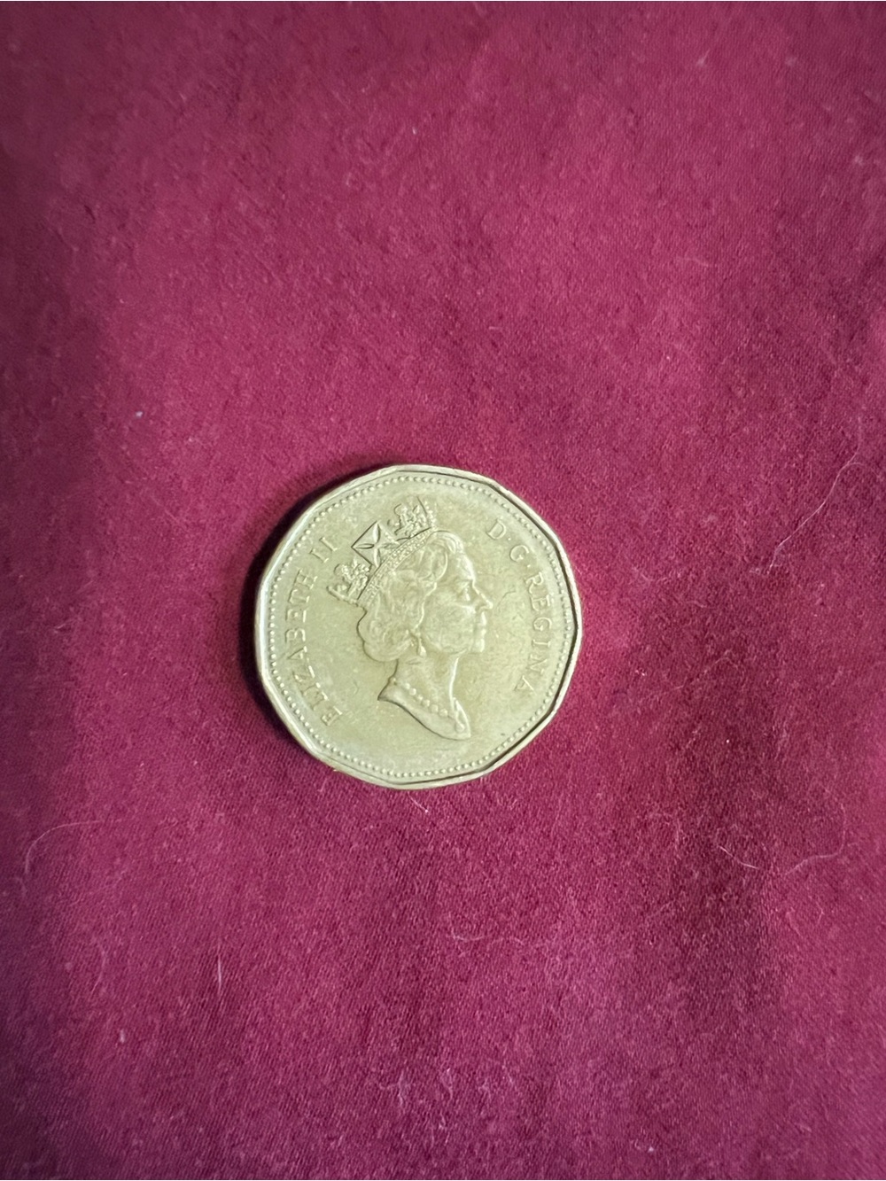 1991 Queen Elizabeth ll One Dollar